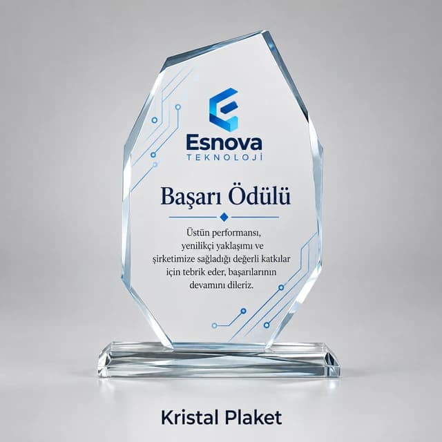 Plaket & Ödül