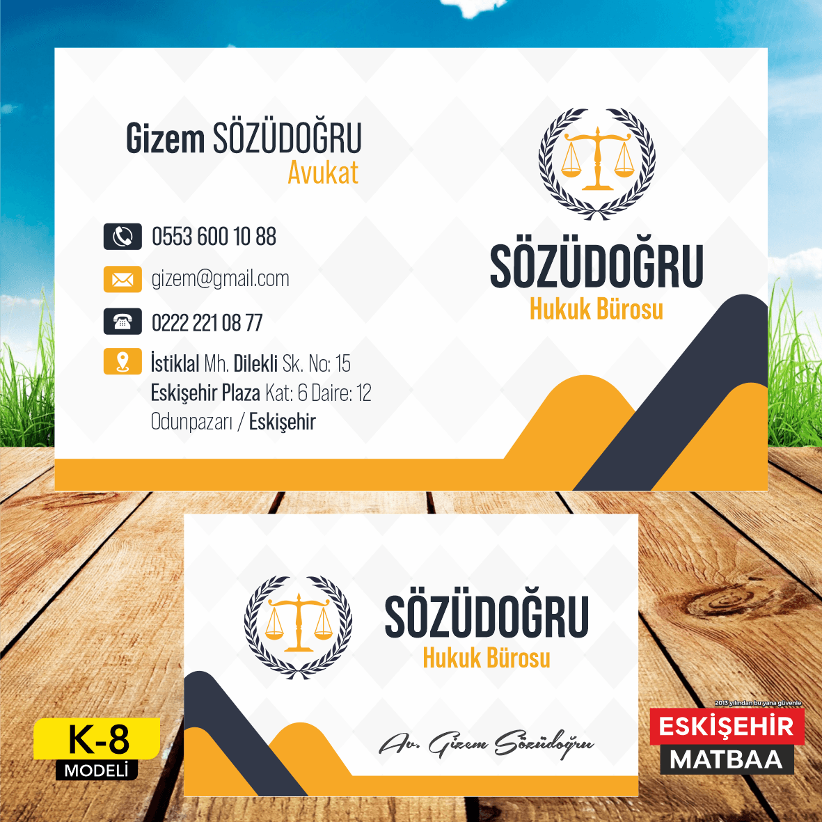 Eskişehir Kartvizit (K8) – Eskişehir Matbaa