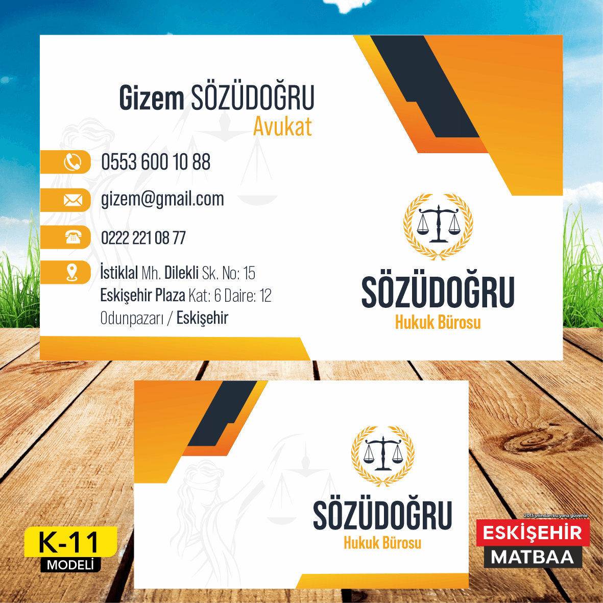 Eskişehir Kartvizit (K11) – Eskişehir Matbaa