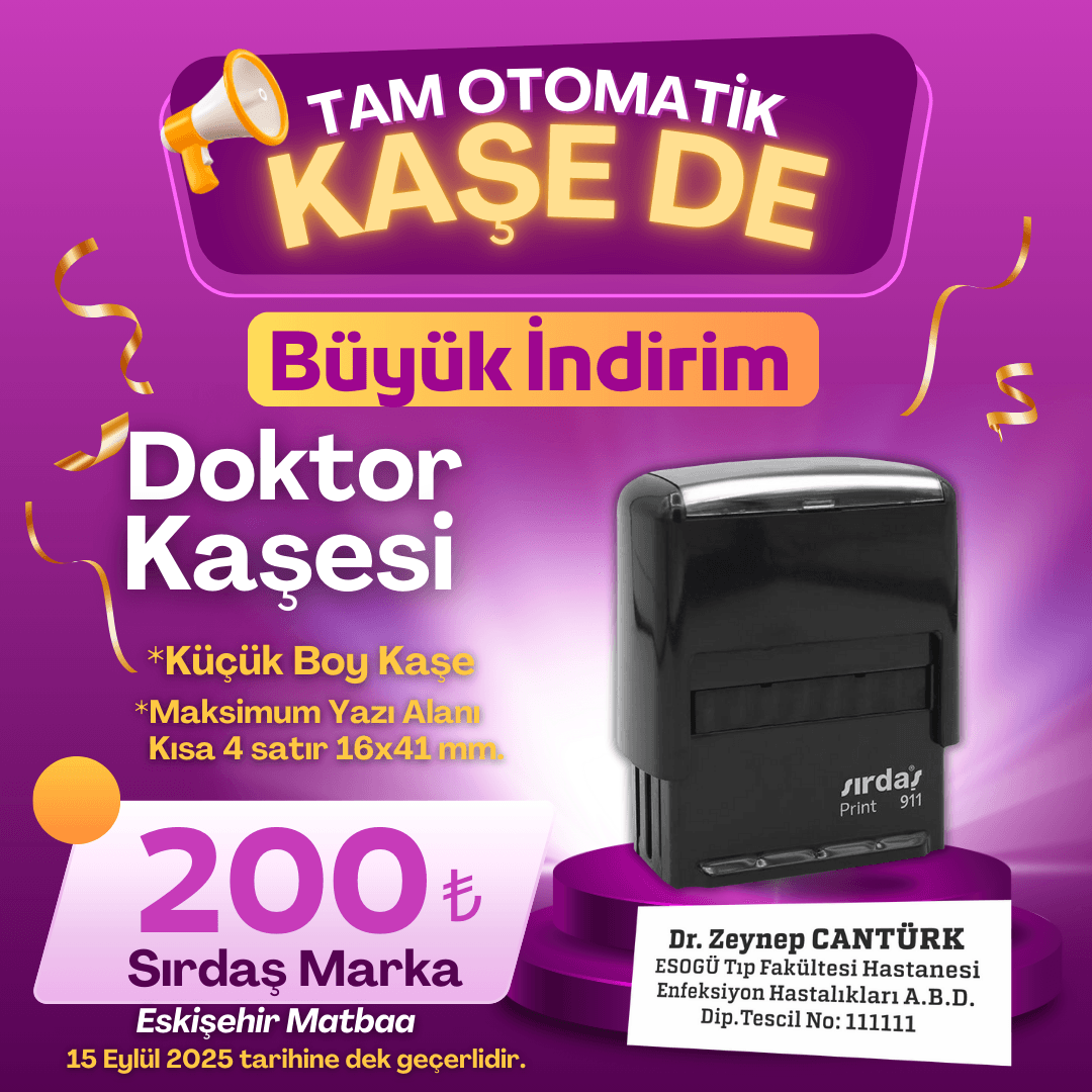 Eskişehir Doktor Kaşesi – Eskişehir Matbaa