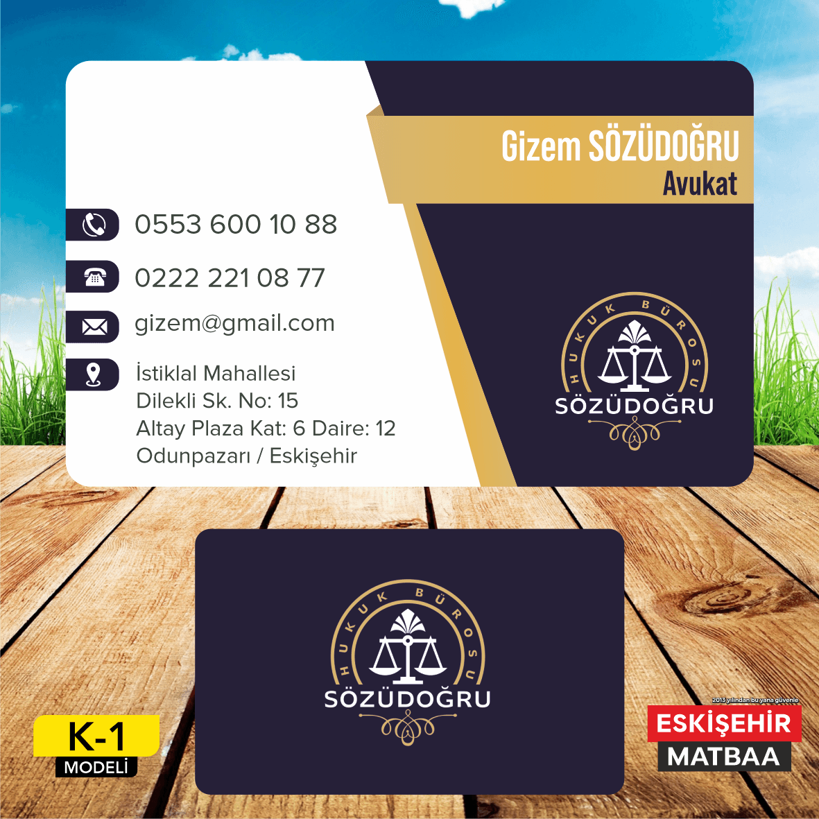 Eskişehir Kartvizit (K1) – Eskişehir Matbaa