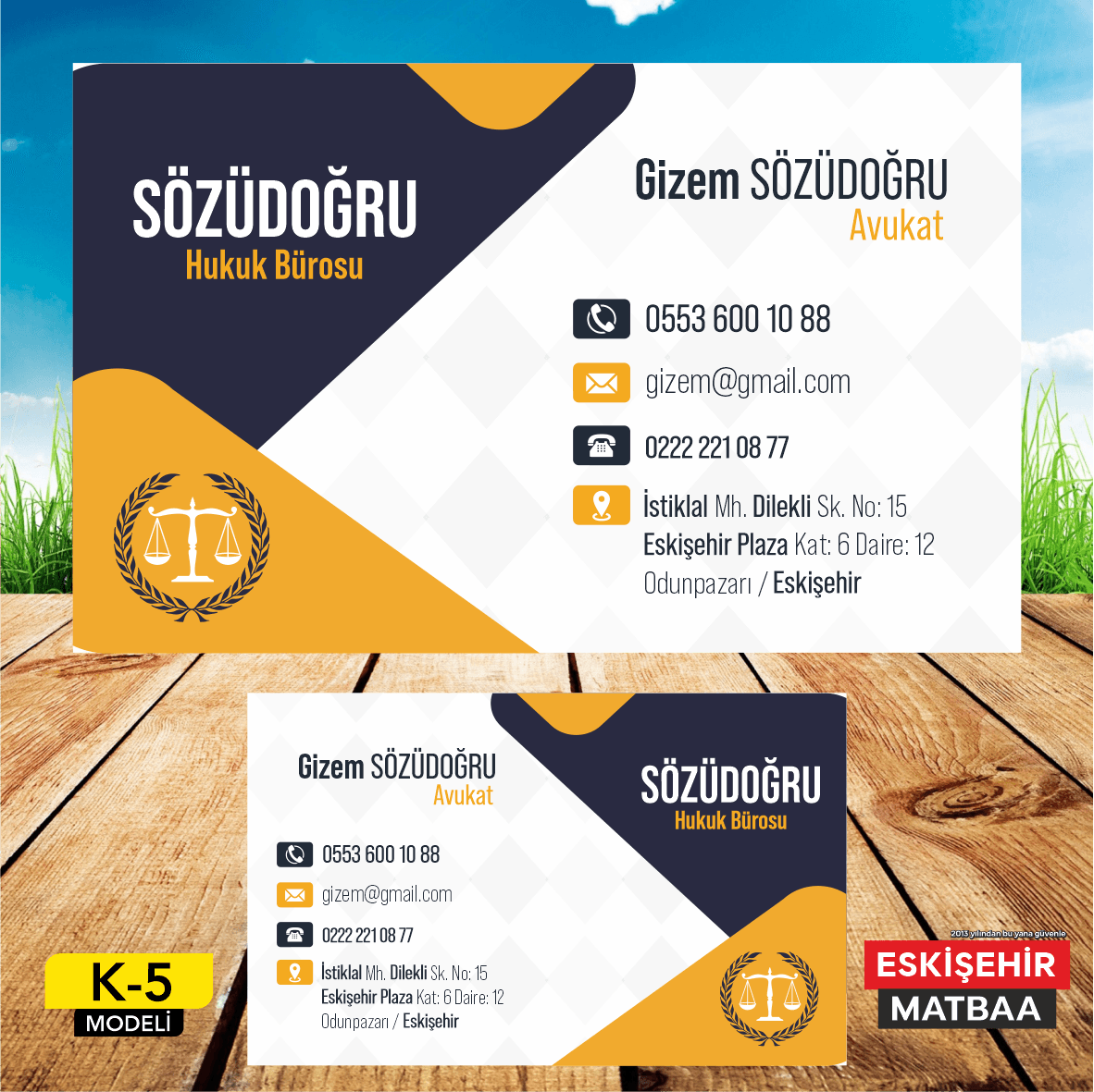 Eskişehir Kartvizit (K5) – Eskişehir Matbaa